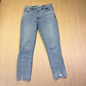 Abercrombie & Fitch High Rise Super Skinny Ankle Jeans Womens 29/8R Curve Love